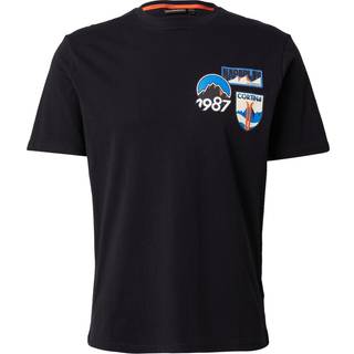 Napapijri Napapijri Montepiana Short Sleeve Black T-Shirt