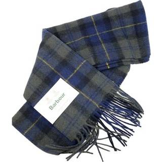 Barbour Lifestyle Tartan Lambswool Scarf Olive Night Tartan