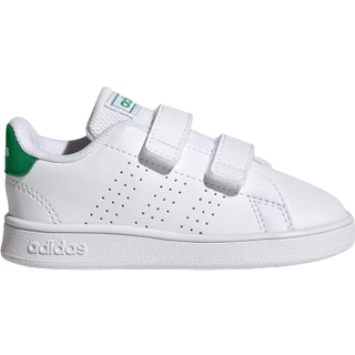 Advantage Lifestyle Court Two Hook-and-Loop sko - Cloud White / Green / Core Black - 23