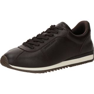 MK Rhodes Signature Logo and Leather Trainer - Brown - Michael Kors - EU 43.5