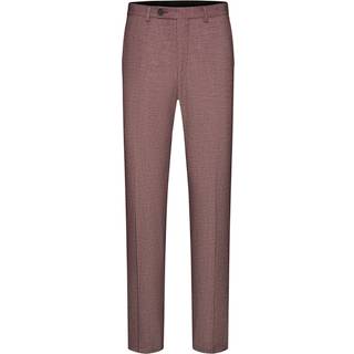 DIGEL Herren Hose rot meliert Slim Fit