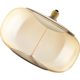 Osram Vintage 1906 LED E27 Special Filament Smoke 12W 500lm - 818 Ekstra Varm Hvid | Dæmpbar - Erstatter 40W