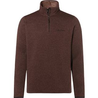 Vaude Rienza Pullover III Fleecesweatere Herrer størrelse XXL farve brun
