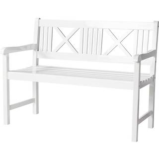 Cinas Rosenborg 2-personers sofa Hvid Mahogni