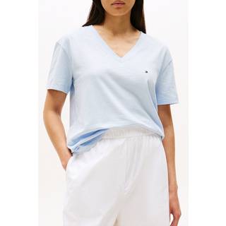 Textured V-Neck T-Shirt