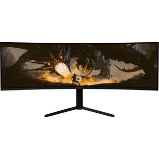 Arozzi Nova UWQHD | VA | 165 Hz | 49" gaming-skærm (sort)