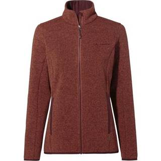 Vaude Women's Rienza Jacket IV Fleecejakke Damer størrelse 40 farve rød