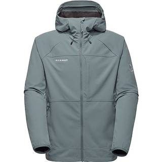 Mammut Ultimate Comfort Softshell Hooded Jacket Softshelljakke Herrer størrelse M farve turkis