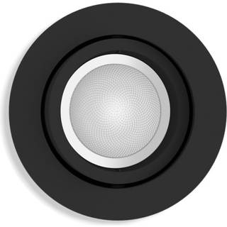 Philips Hue Centura Hue recessed R. sort 1x4.2W - Spot - White Color Ambience