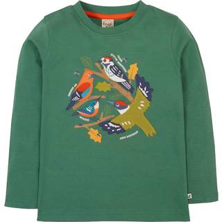 Frugi Frugi Green Terrific Applique Top