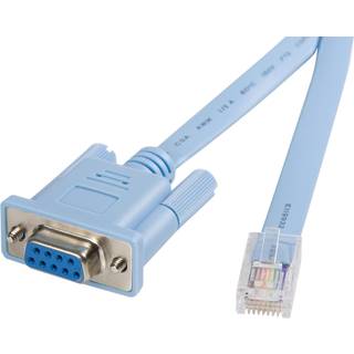 StarTech.com Serielt kabel Blå 1.8m