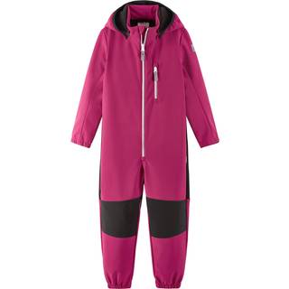 Reima Kids' Softshell Overall Nurmes Rosy Berry, 98