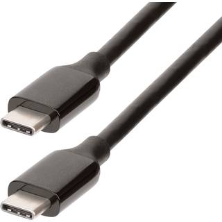 StarTech.com UCC-3M-10G-USB-CABLE USB-kabel USB 3.2 Gen 2 (3.1 Gen 2) USB C Sort