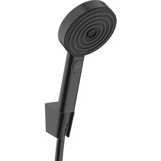 hansgrohe Pulsify Select S Relaxation bruseholdersæt med slange, Ø105 mm, 3-jet, 160 cm, mat sort
