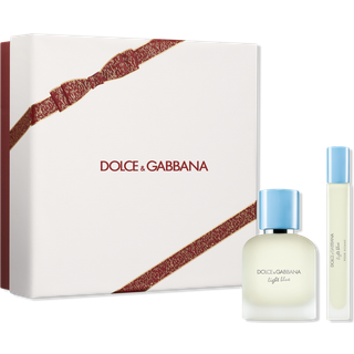 DolceGabbana Dufte-til-maend Light-Blue-pour-hommeMini gavesæt 1x Light Blue Pour Homme Eau de Toilette, 50 ml  + 1x Dolce&Gabbana Light Blue Pour Homme Eau de Toilette Travel Spray, 10 ml 1 Stk. (767,00 kr / 1 stk.) - 1 Stk.