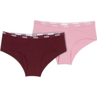 PUMA Hipster Women (2-Pack), Clothing, Scarlet Red, 4