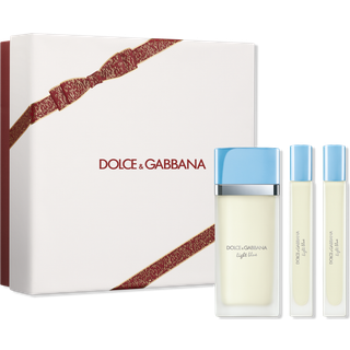 DolceGabbana Parfumer-til-kvinder Light-BlueMini Trio gavesæt 1x Light Blue Eau de Toilette 50 ml + 2x Light Blue Eau de Toilette Travel Spray 10 ml 1 Stk. (777,00 kr / 1 stk.) - 1 Stk.