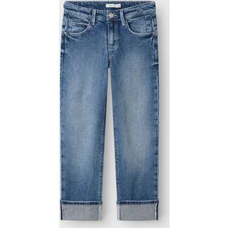 NAME IT Straight Folde Jeans Rose Medium Blue Denim