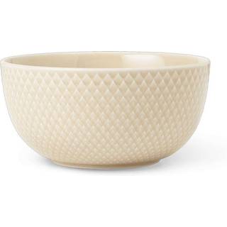 Lyngby Porcelæn Rhombe Earth Skål 13 Cm 13 Cm - Morgenmadsskåle Porcelæn Marble - 201822