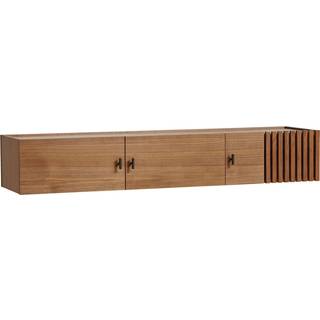 Woud Array Sidebord Lavt / Væg 150 Cm - Tv-bænke & Mediebænke definér Valnød - 120433
