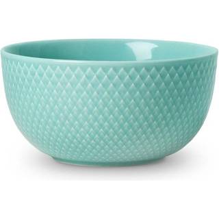 Lyngby Porcelæn Rhombe skål 50 cl Aqua
