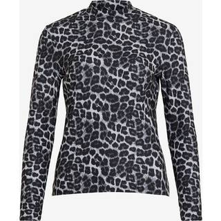 High Neck Top Med Lange Ærmer