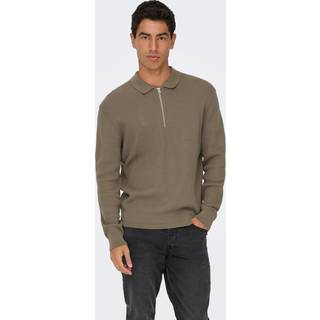 Onsphil Strikket Poloshirt - XL