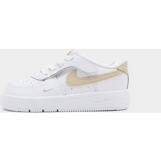 Nike Force 1 Low EasyOn-sko til babyer/småbørn - hvid - 21
