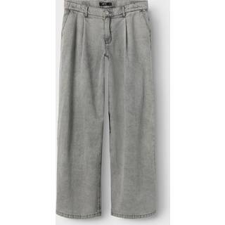Plisseret Vide Ben Jeans