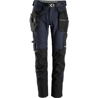 Snickers arbejdsbukser+ 6972 FlexiWork, navy/sort, str. 92 69729504092