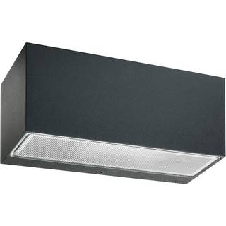 Norlys Asker Big, Down, LED væglampe, grafit, IP65