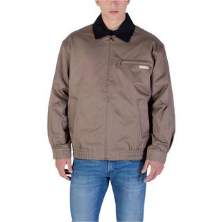 Relaxed Cotton Twill Blouson Jacket - Grey - M