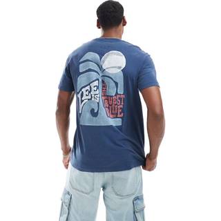 Lee Short Sleeve Relaxed Tee Orion Blue Size L