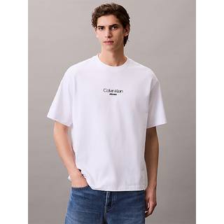 Logo Graphic Relaxed T-Shirt - White - M