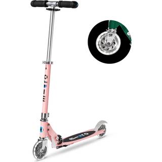 Micro Løbehjul Sprite LED - Neon Rose