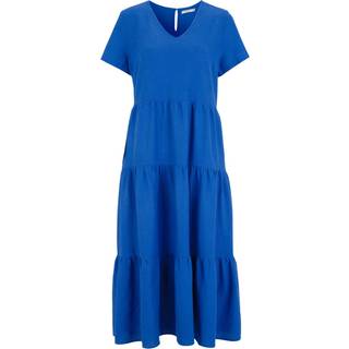 Hørkjole med volanter