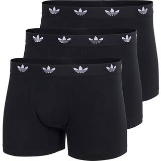 adidas Originals 3 Pack Trunks Black