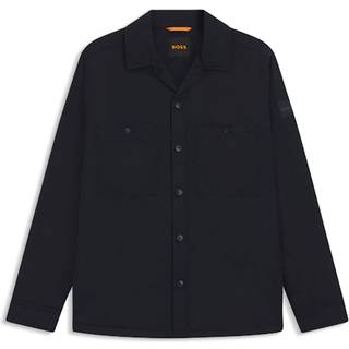 BOSS Orange Herren Overshirt blau