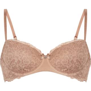 Hunkemöller Formstøbt bøjle-bh Marine Brown - 70E