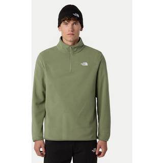 The North Face Glacier Fleece 1/4 Zip Jacket Fleecesweatere Herrer størrelse XXL farve olivengrøn