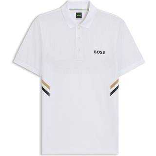 Slim fit træningspoloshirt med fugttransporterende egenskaber