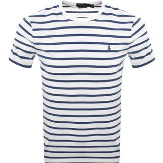 Polo Ralph Lauren Herren T-Shirt weiß gestreift Slim Fit