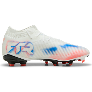 PUMA FUTURE 8 PRO FG/AG Football Boots Women, Shoes, White/Black/Glowing Red, 38.5