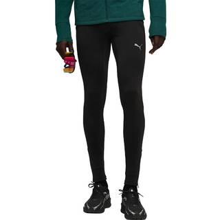 Puma Microfleece Running Tights Men - Black, Size XXL - black