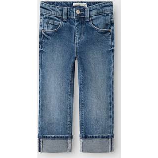 NAME IT Straight Folde Jeans Rose Medium Blue Denim