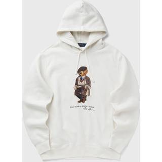 Ralph Lauren Heritage Bear Hoodie White