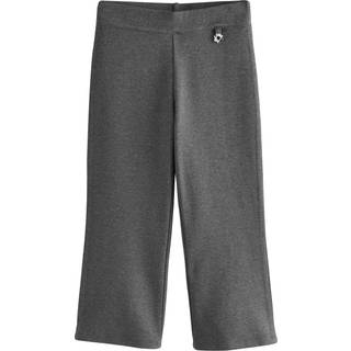 Next Charcoal Grey Shorter Length Pull-On Cotton Rich Stretch Boot Cut School Trousers (3-16yrs)
