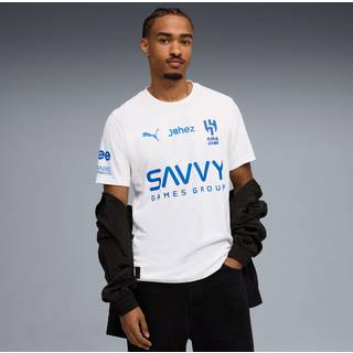 PUMA Al-Hilal SFC 25/26 Away Jersey Men, Sport, White/Blue Intense, M
