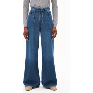 ARMEDANGELS Women's Astraeaas Jeans Damer størrelse 36 -38 - Length: 32 farve blå