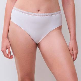 Chantelle Cozy Chic midi trusse, hvid, Størrelse: XL, Dame